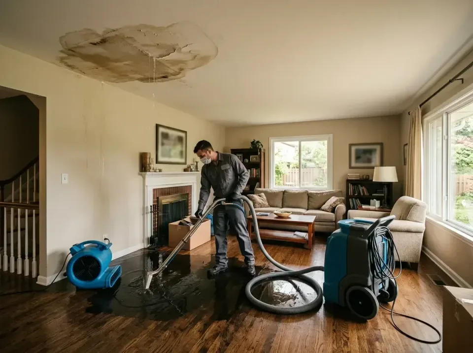 attic-pipe-burst-ceiling-drip-008 — frequently asked questions, Water Damage Restoration & Carpet Care in Albertson, NY